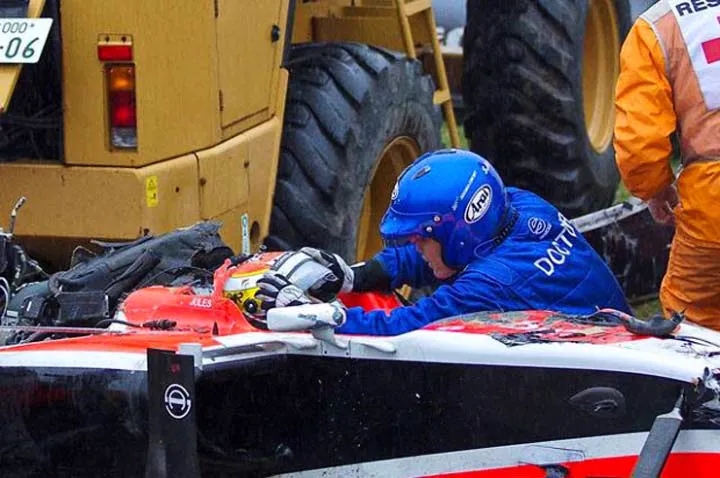 Jules Bianchi Acidente crash Japan GP
