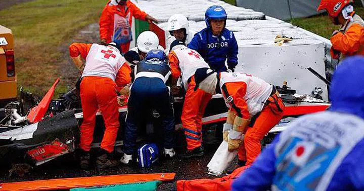 Jules Bianchi Acidente crash Japan GP