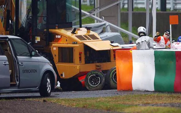 Jules Bianchi Acidente crash Japan GP