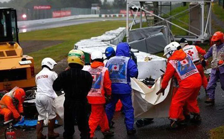 Jules Bianchi Acidente crash Japan GP (8)