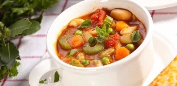 Receita Sopa Minestrone