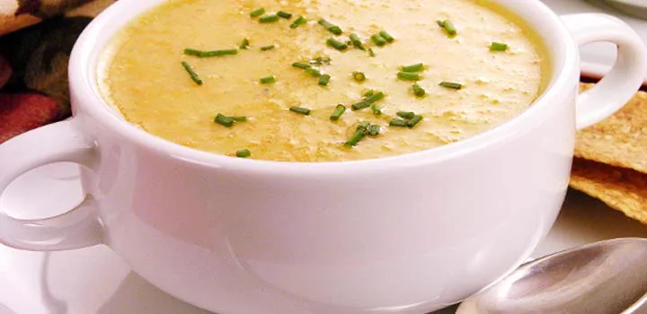 Receita Sopa de banana verde