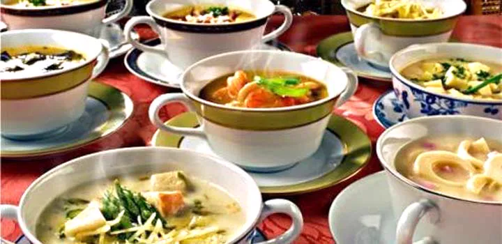 Receitas Caldos e Sopas