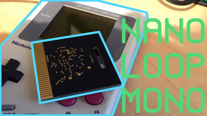 Game Boy Sintetizador Nanoloop