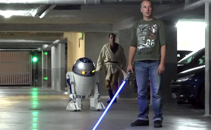 star wars pegadinha