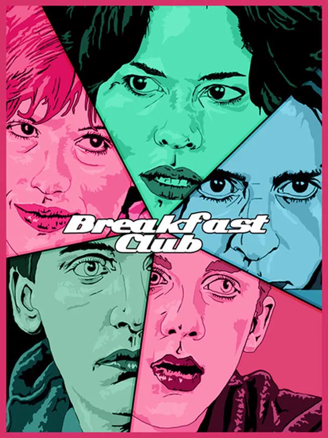 posters alternativos de Breakfast Club