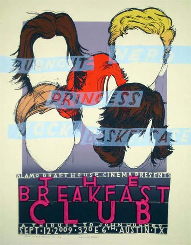 posters alternativos de Breakfast Club