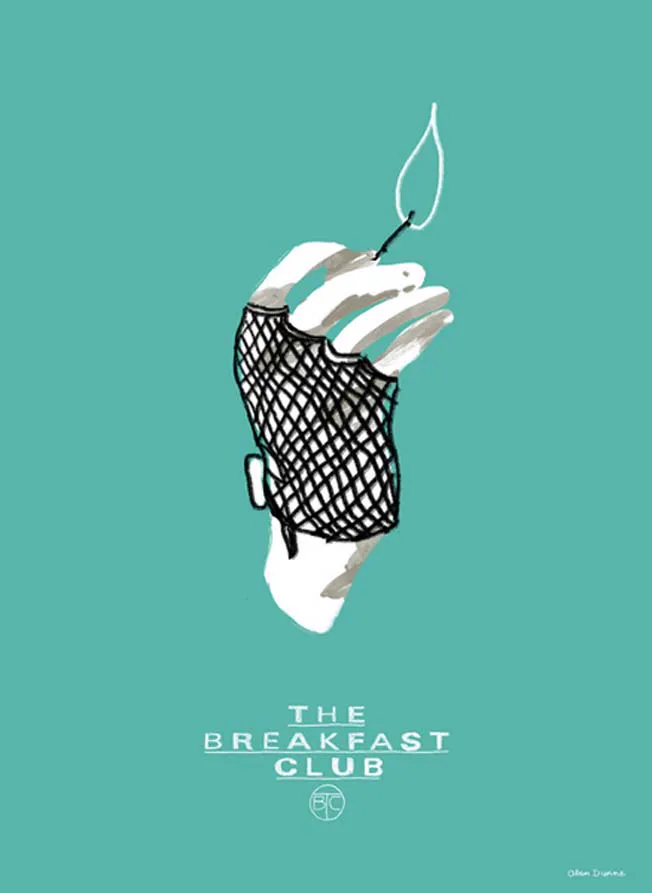 posters alternativos de Breakfast Club