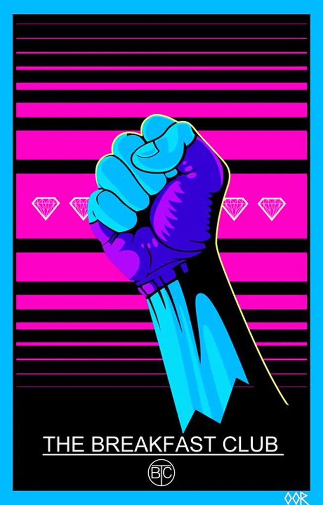 posters alternativos de Breakfast Club