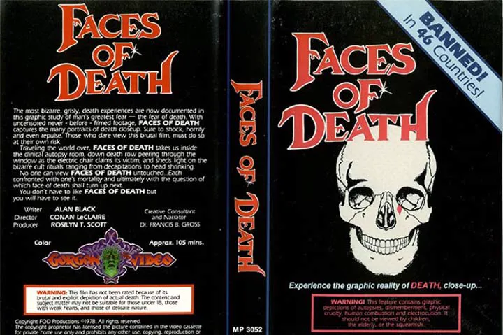 faces da morte faces of death