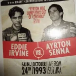 Briga Senna Irvine GP Japao 1993 1