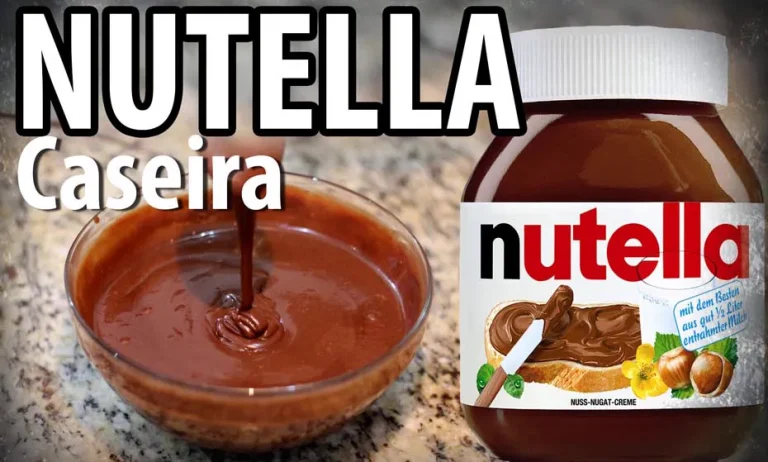 Receita Caseira Nutella