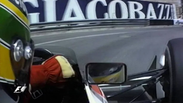 Ayrton Senna Camera Onboard Monaco F1
