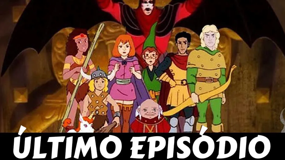 Desenho Caverna Do Dragao - Ultimo Episodio