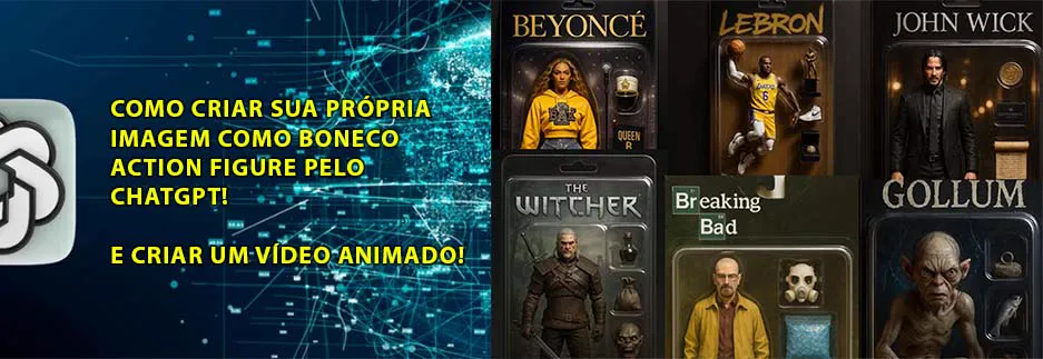 ChatGPT Criar boneco Action Figure